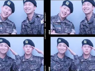 "BTS" RM & "MONSTA X" Jooheon, visuals that shine even in the military... their love for fellow soldiers is dazzling