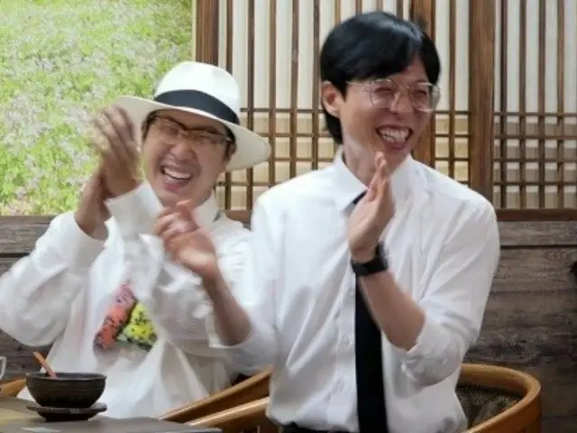"Who is Yoo Jae Suk of the trot world?" Appealing with his special move = "What would you do if you were to take a photo?"