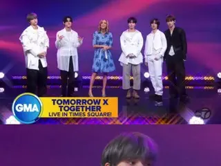 "TOMORROW X TOGETHER" appears on ABC's "Good Morning America" in the US... "K-POP sensation" attracts attention locally