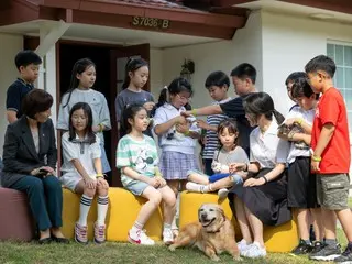 South Korean First Lady attends opening ceremony of Children's Environment and Ecology Education Center... emphasizes importance of pet protection