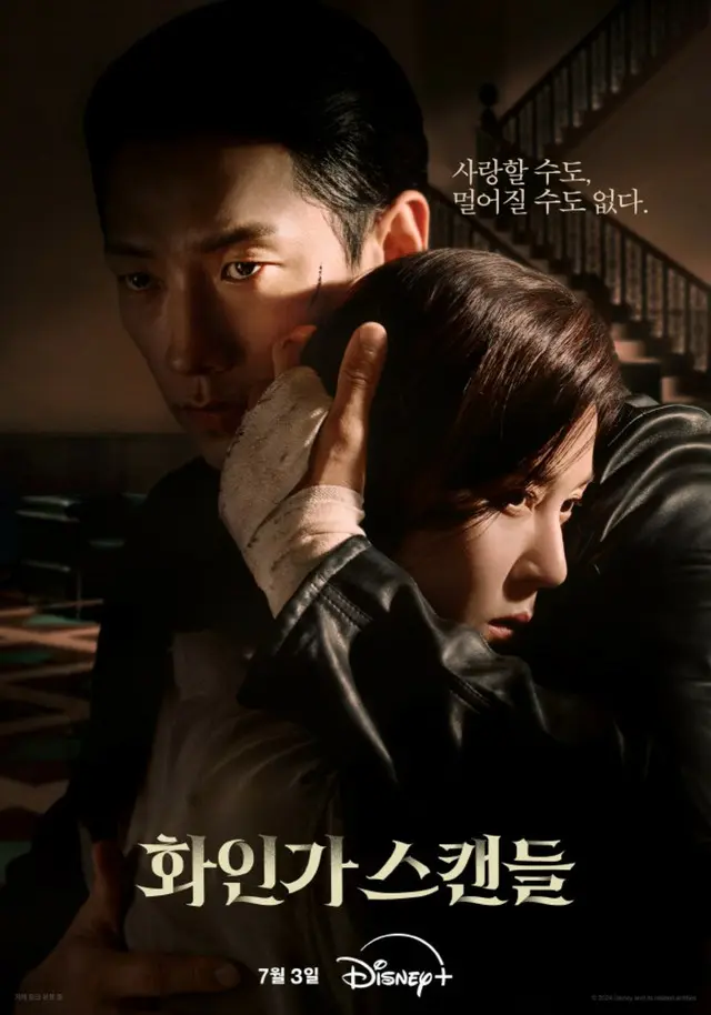 「レッド・スワン」Rain（ピ）＆キム・ハヌル、致命的で危険な関係…スキャンダルポスター公開