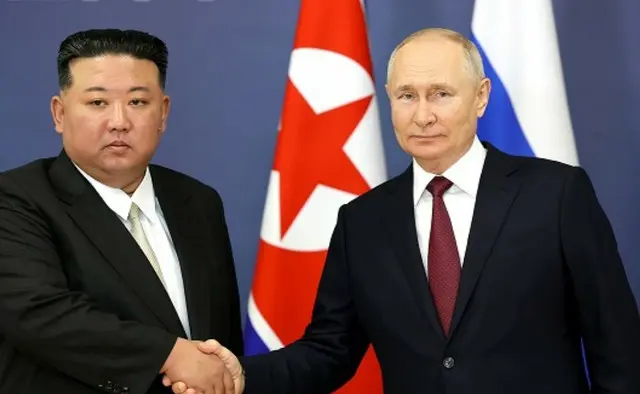 プーチン大統領が金正恩氏に「歓待に感謝」…「訪露をいつでも歓迎」