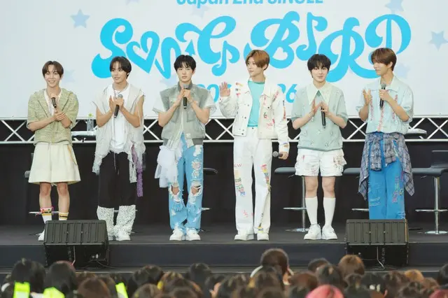 「NCT WISH」、Japan 2nd Single『Songbird』リリース記念イベントを開催！約1300人のファンが集結！