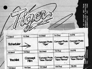 n.SSign confirms comeback on the 18th...Release of repackaged album "Tiger"