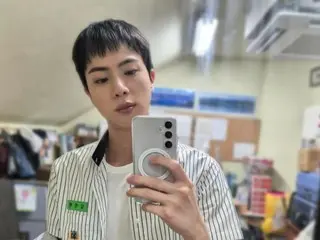 BTS' JIN visits his alma mater to film original content