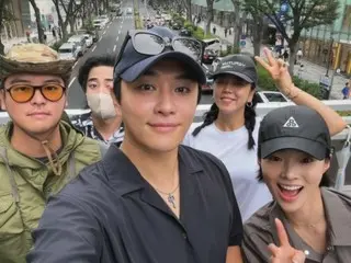 Actor Lee Jang Woo and actress Cho Hye Won, who have been together for 6 years, go on a public date in Japan... Group trip with actor couple
