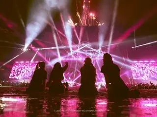 BLACKPINK attends production presentation of live-action film celebrating 8th debut anniversary... First full-group appearance in 11 months