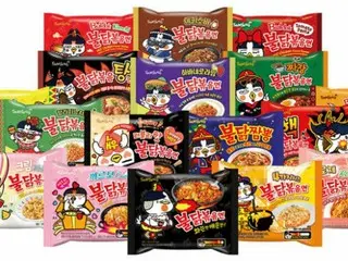 Samyang Foods' second quarter sales and operating profits reach "record high"... Overseas ratio: 78% (Korea)
