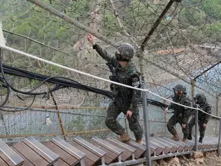South Korean military "takes custody of one North Korean soldier who went south"... Reveals intention to "defect"