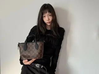 "Girls' Generation" Tae Yeon, more than just a fairy, but a mature beauty...an elegant all-black look