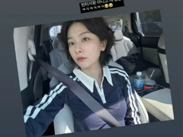 スルギ(Red Velvet)、ショートヘアを公開で話題に