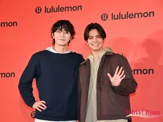 [Photo Report] Park Seo Jun & Ryota Katayose (GENERATIONS) attend the lululemon Shibuya Flagship opening ceremony