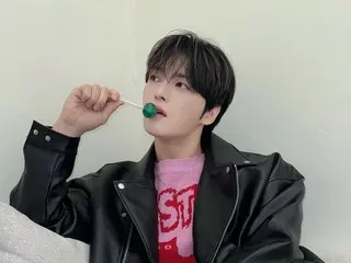 Jae Joong, a sweet visual perfect for Valentine's Day... "Today is February 14th"