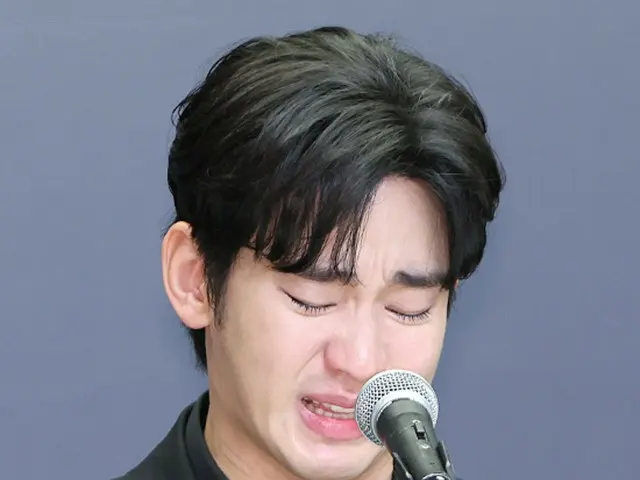 【緊急会見まとめ】俳優キム・スヒョン、「故キム・セロンさんの遺族による証拠は“ねつ造”」号泣の記者会見…未成年時代での交際は強く否認