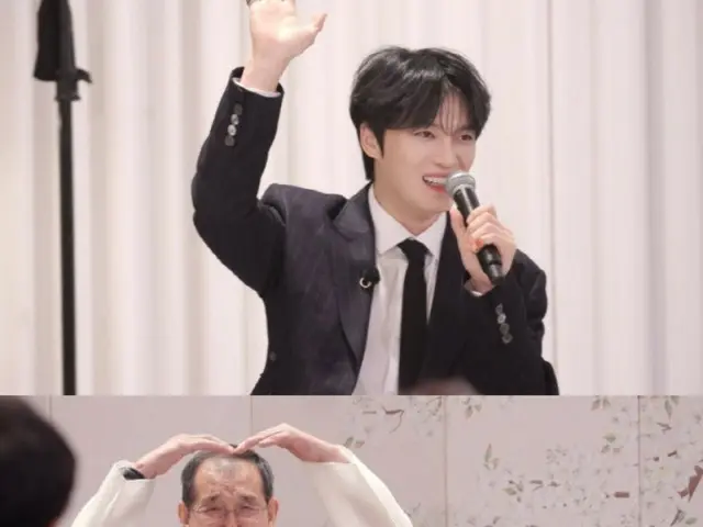 ジェジュン、「コンビニレストラン」で両親の結婚60周年ダイヤモンド婚式をしてあげた様子を公開…“企業イベントかと”