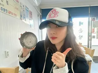 "39kg" Dara (former 2NE1), has her appetite been restored and she has become a "big eater"? ... She finishes two bowls and gives a thumbs up!