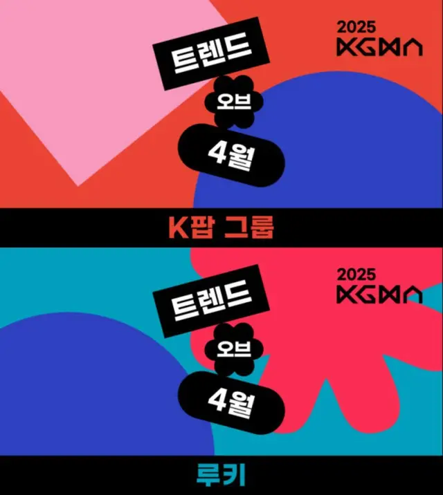 「2025 KGMA」月間投票の「トレンド・オブ・4月」が再オープン