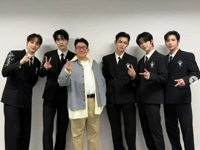 パン・シヒョク、ダイエットは大成功…「TOMORROW X TOGETHER」と同じくらいスマートなビジュアル