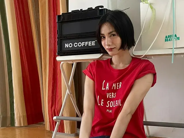 ナナ(AFTERSCHOOL)、痩せすぎて服がダボダボ…マイクロファイバー体型の極致01