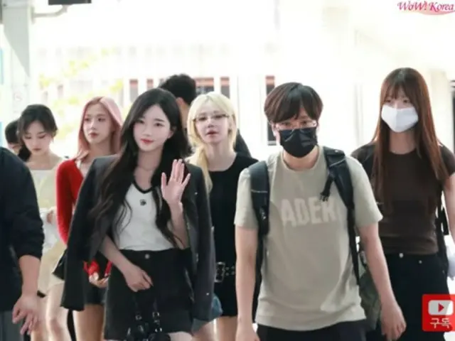 [Airport Fashion Video Report] "tripleS" departs for Singapore