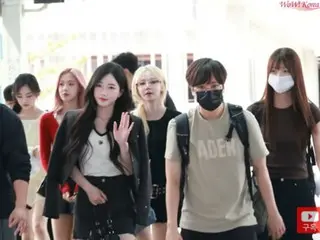 [Airport Fashion Video Report] "tripleS" departs for Singapore