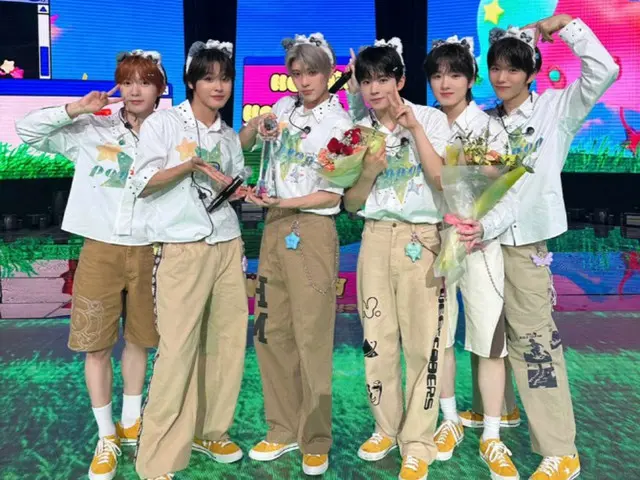 「NCT WISH」、「poppop」で音楽番組2冠王…「ミュージックバンク」でも1位に