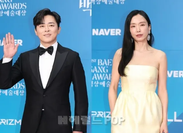 [第61回百想芸術大賞]チョ・ジョンソク、チョン・ドヨン