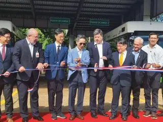 Korea Automotive Research Institute delivers electric bus to Paraguay