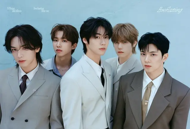 「N.Flying」、2ndフルアルバム「Everlasting」の団体ジャケットポスター…すてきなビジュアルの組み合わせ
