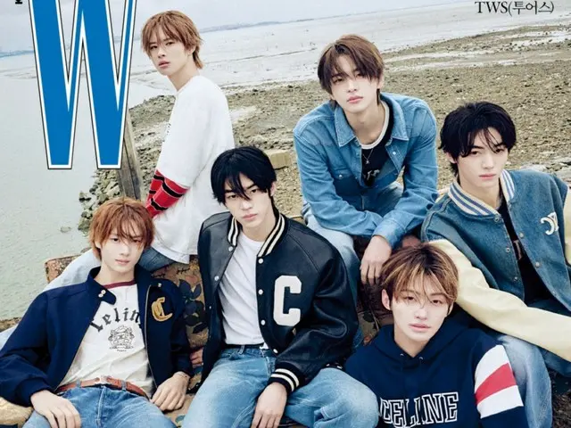 "TWS" releases magazine cover with refreshing boyish beauty... It has a youth movie feel