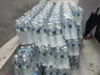 Mineral water accidentally purchased in bulk in South Korea: "About 1 ton returned"