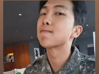 "BTS" RM, a sharp and dignified sergeant... Recent updates as military leave comes to an end
