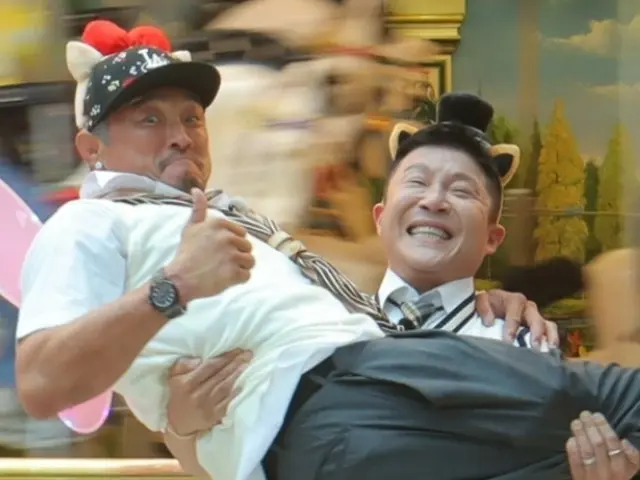 チョ・セホ＆秋山成勲、スイートな遊園地デート…お姫様だっこにバックハグまで