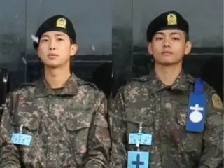 BTS' RM and V to be discharged after completing military service