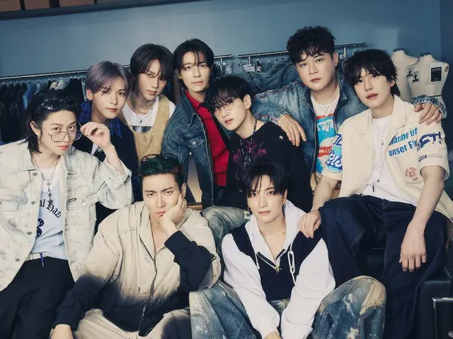 "SUPER JUNIOR" to release 20th anniversary debut album next month... Title song is "Express Mode"