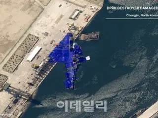 North Korea destroyer accident last month: those involved severely punished? Images republished on Launching Ceremony News, two people deleted