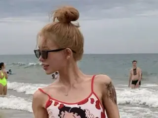 Choi Joon Hee, daughter of the late actress Choi Jin Sil, is too thin? 41kg body...her tattoos are also eye-catching