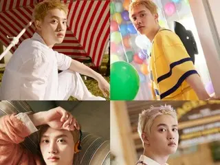 DO (EXO) releases final concept photo for 1st full-length album... First blonde transformation since debut