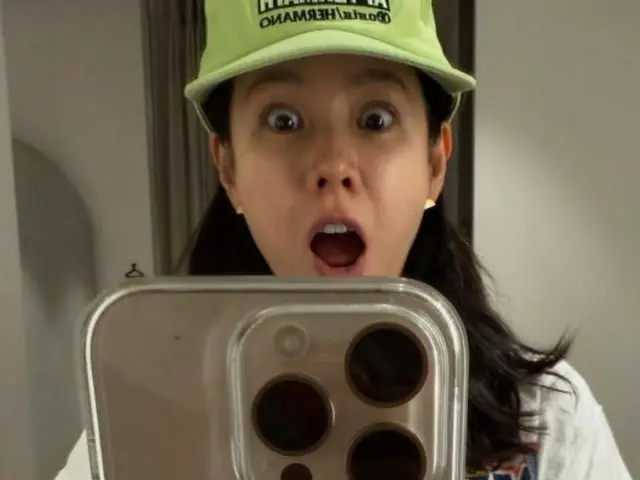 女優ソン・イェジン、茶目っ気たっぷりな表情1