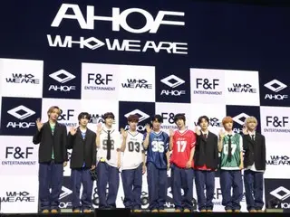 New boy group "AHOF" holds debut showcase on the 1st... "Goal is to be inducted into the K-POP Hall of Fame, to become like seniors "BTS""
