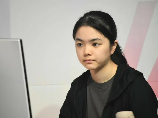 仲邑菫四段（写真：韓国棋院）