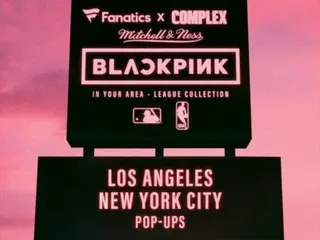 BLACKPINK to collaborate with US national sports teams...pop-up stores open in LA and New York