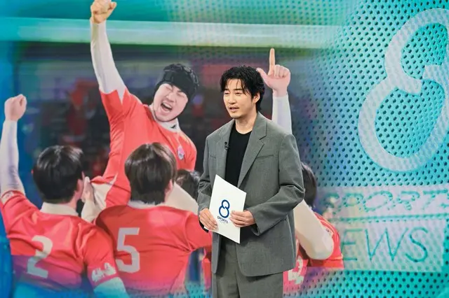 ユン・ゲサン（god）、「SBSニュース8」にサプライズで登場…一日アナウンサーへの変身が大成功＝ドラマ「TRY ～僕たちは奇跡になる～」のPR