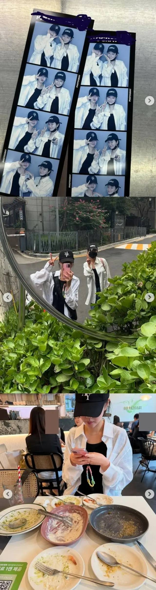 “ランニングマン共演中”ソン・ジヒョとチ・イェウンがカップルルックでデート