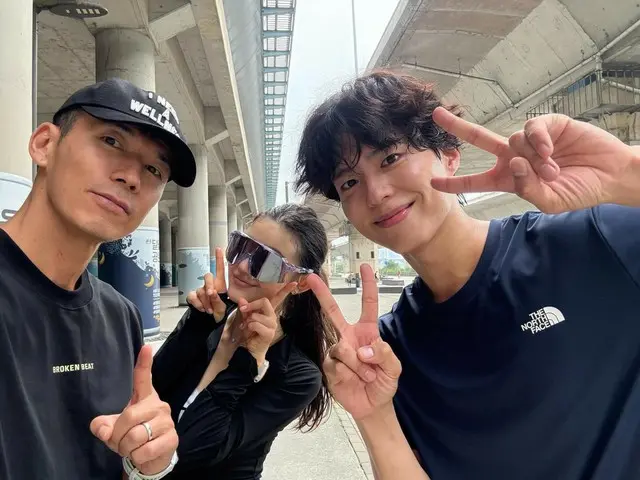 ショーン＆パク・ボゴム＆「NewJeans」ダニエル、夜明けのランニング