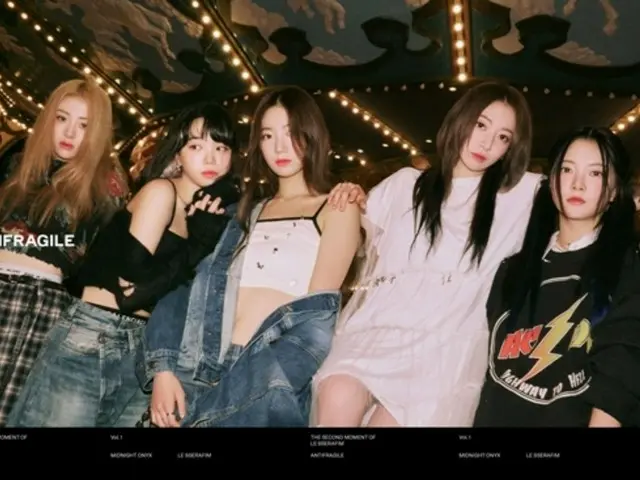 「LE SSERAFIM」の「ANTIFRAGILE」、6億ストリーミングを達成…グループ初の快挙