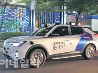 KG Motility's self-driving taxi sets record of 5,130 consecutive accident-free trips in the Gangnam area - Korean media