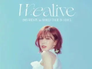 Red Velvet's WENDY, Red Velvet's WENDY's first world tour "W:EALIVE" Seoul concert pre-orders open today (25th)