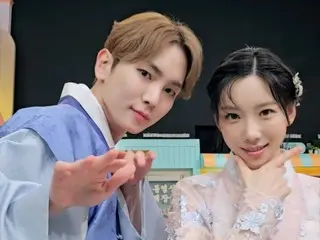 "SHINee" KEY and "SNSD (Girls' Generation)" Tae Yeon challenge the new song "Good & Great" in Hanbok! (with video)