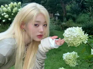 "IVE" Jang Won Young looks like a forest fairy... with dazzling blonde hair